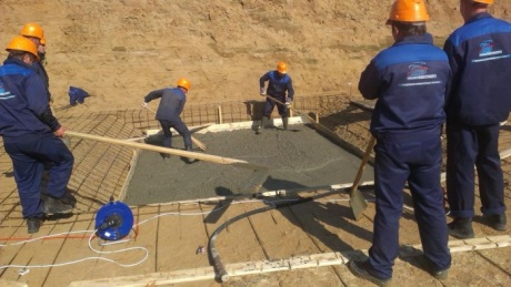 NIIAR radiochemical lab - first concrete - 460 (Rosatom)